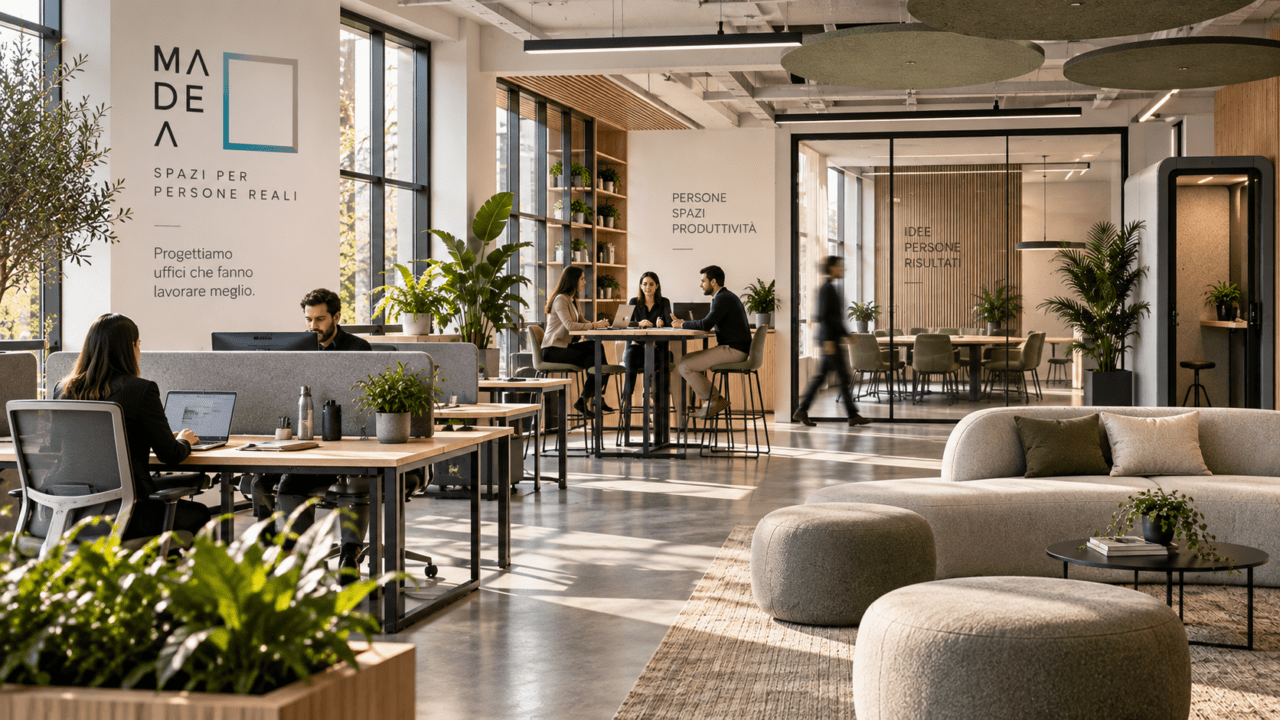 Interior design per uffici: progettare spazi funzionali, belli e produttivi